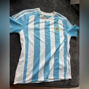 Adidas argentina Messi jersey